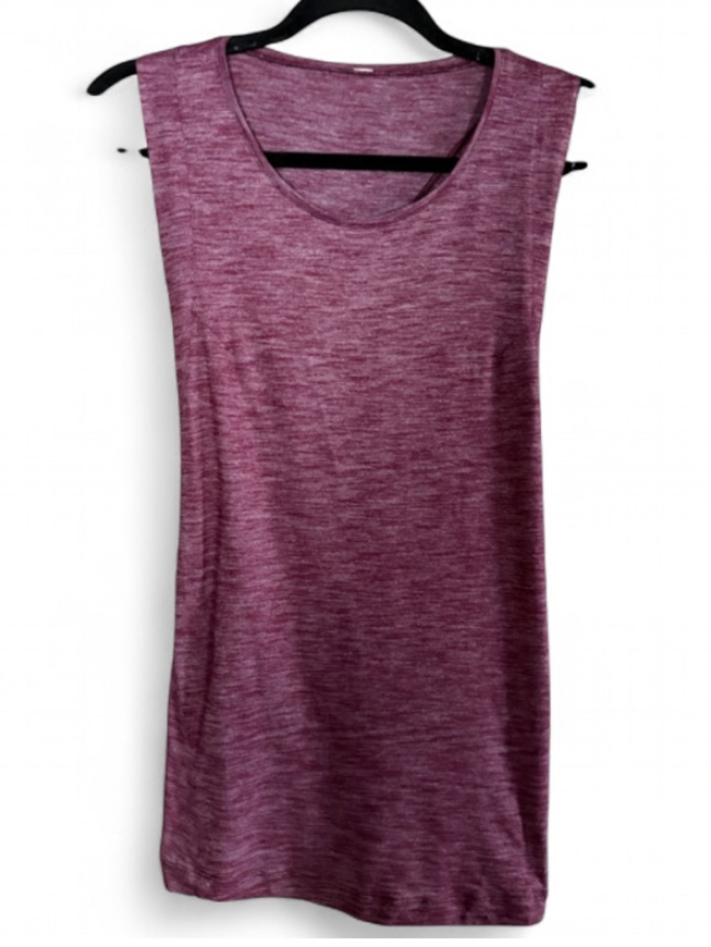 Lululemon Open Back Tank Top Burgundy Heathered | Size 8